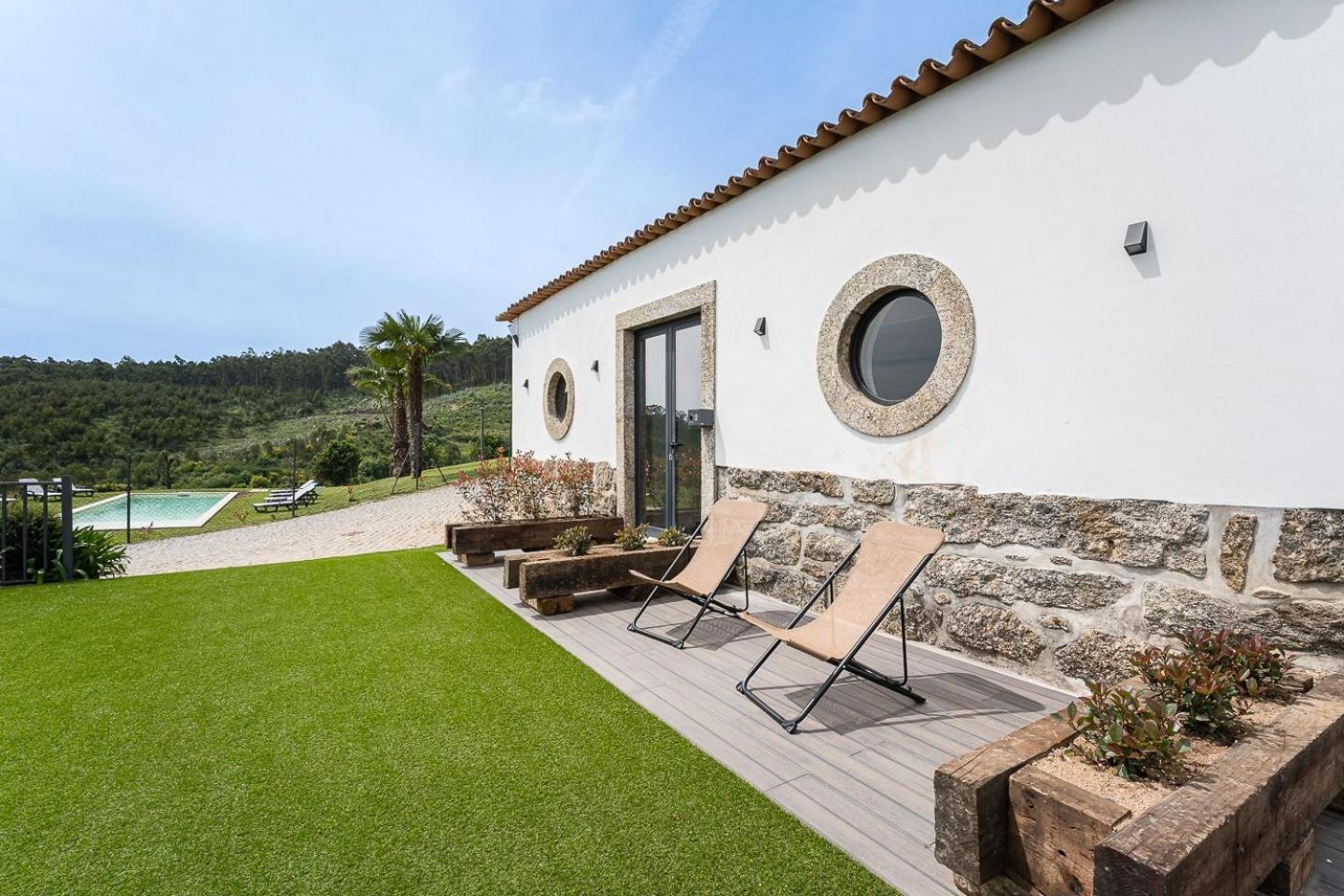 ホテル Guestready - Casas De Fralaes 1 バルセロス エクステリア 写真