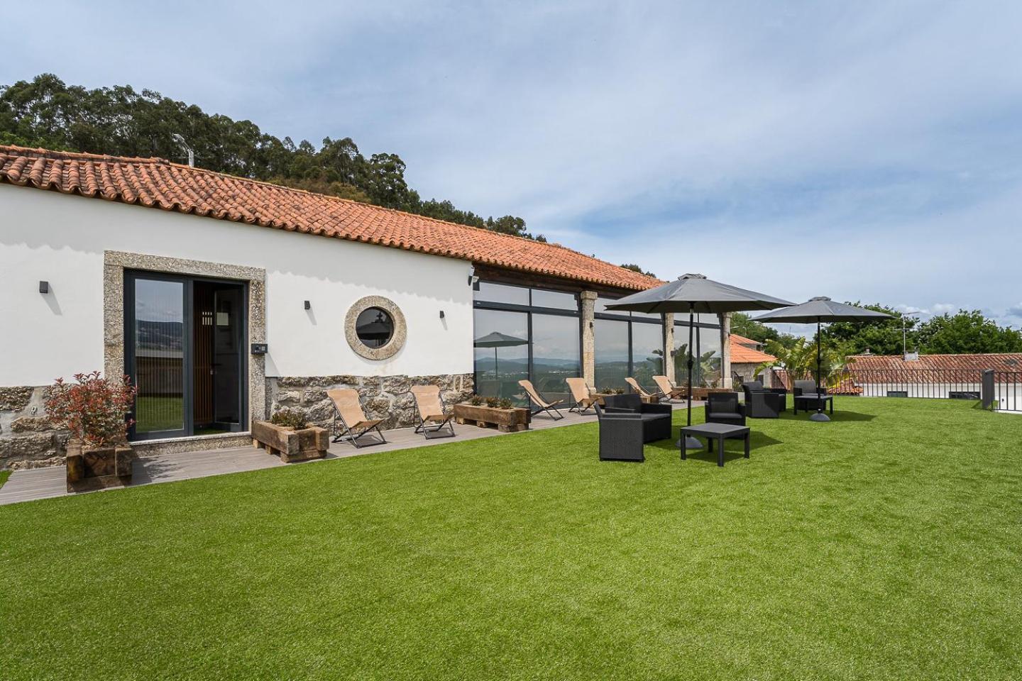ホテル Guestready - Casas De Fralaes 1 バルセロス エクステリア 写真