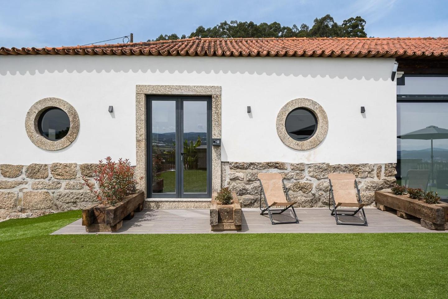 ホテル Guestready - Casas De Fralaes 1 バルセロス エクステリア 写真